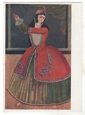 1936 Persian Art XIX cent beauty Woman Dressing Dancer ethnic Russian postcard picture