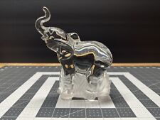 Stunning Lenox Crystal Elephant Raised Trunk Figurine 1994 Collectible - Germany picture