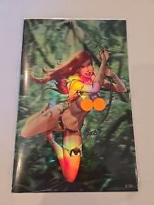 Geezer Comics Cover Gallery Mary Jane Foil Topless 3/20 Heroes Convention NM  picture
