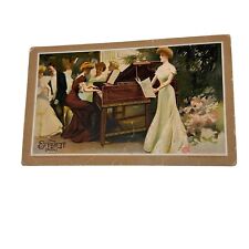 Antique Everett Piano Co Trade Card Advertisement Edmund Gram Milwaukee WI picture