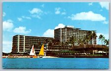 The Reef Hotel Hawaii chrome Postcard picture