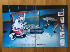 1997 NHL All-Star Hockey 98 Sega Saturn Vintage Print Ad/Poster Goalie Promo Art picture