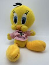 Vintage 1999 Warner Bro Store Tweety Bird New York  Bean Bag Plush Toy Doll picture