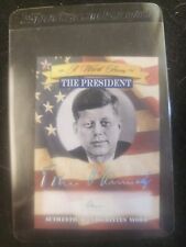 2020 potus a word from the president John F Kenedy Authentic Hand Written Word picture