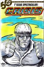 Crisis On Infinite Earths #1 (2024) DC Comic Variant Sketch Cover W Original Art picture