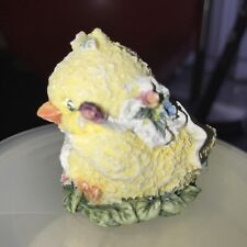 Vintage Chick Brushcreek Creative Figurine  Resin Multicolored 1.75 In picture