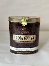 VTG Cocoa Godiva Tin 5.5”Ht Excellent Condition  picture