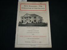 1938 NEW ENGLAND THE GIBRALTAR OF THE GRANGE BUILDING PROGRAM - J 6635 picture