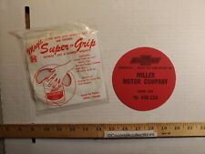 Vintage Chevrolet Miller Motor Company Loudon Tennessee Rubber Magic Super Grip picture