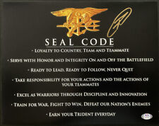 Rob O’Neill Signed Seal Code 11x14 Photo Navy Seal Shot Bin Laden PSA 9A31644 picture