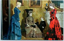 Postcard - Late Victorian Costumes, Fashion Wing, Philadelphia Museum Of Art, PA picture