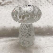 Italian Handblown Murano Glass Mushroom Paperweight by Alessandro Coppola-NEW picture
