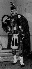 6O Photograph Handsome Man Scottish Kilt Garb 1961 Outfit  picture