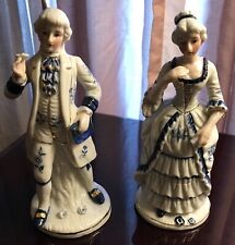 VTG KPM George And Martha Washington Porcelain 7” Figurines picture