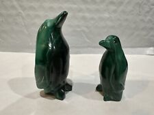 Natural Solid Malachite Penguin Figurine @Congo, picture