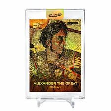 ALEXANDER THE GREAT Holo GOLD Card 2023 GleeBeeCo #AXM9-G 1/1 picture