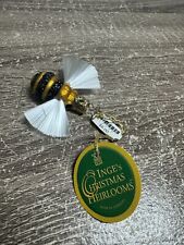 Inge's Christmas Heirlooms Glass Bee Christmas Ornament picture