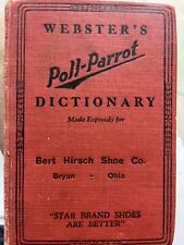Poll Parrot Dictionary Bryan Ohio Bert Hisrch Shoe Store picture