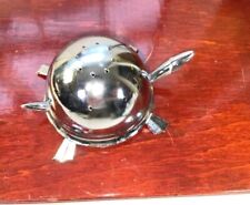 Mid Century Modern Irvinware - Stainless (Chrome) Mock Turtle - Toothpick Server picture