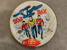 Vintage 1976 Star Trek Paper Party Plates, 9 inch, TOS, NEW SEALED picture