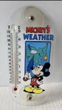 Vintage 1994 Walt Disney Mickey’s Stuff for Kids 8” Indoor-Outdoor Thermometer picture