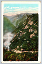 Postcard Mt. Willard Cliff, Crawford Notch, White Mountains, New Hampshire picture
