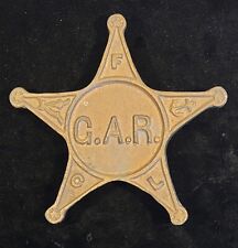 Post Civil War GAR Grave Marker ☆ Grand Army of the Republic MARKED Syracuse NY picture