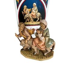 Fontanini Italy Figurine Ornament Flight Into Egypt 560 Holy Family 1992 picture