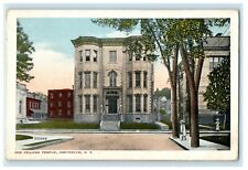 1914 Odd Fellows Building, Amsterdam, New York, NY Antique Posted Postcard picture