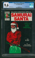 Solson Christmas Special Samurai Santa #1 CGC 9.6 1st Jim Lee Art picture