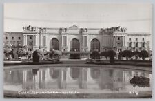 RPPC San Francisco  CA Civic Auditorium c1940 Real Photo Postcard picture