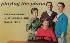 Morristown TN Lynn Sheeley Musical Instruments Store Advertising Postcard U1 picture