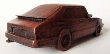 Saab 900 Turbo 16v Aero - 1:17 Wood Scale Model Car Replica Oldtimer Edition Toy picture