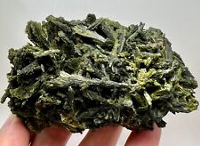 292 Gram Very Beautiful Green Epidote Crystals Clusters Bunches From Pakistan picture