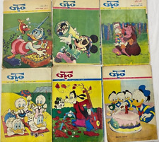 1986 : 1989 Lot 6 Mickey Mouse Original Arabic Comics مجلات ميكي كومكس ثمانينات picture