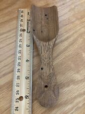 Vintage Farmhouse WOODEN Small CURVED SCOOP KITCHEN Decor picture
