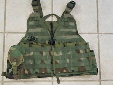 OldGen SDS M81 Woodland Zipper FLC Vest Chest Rig RACK X-back Navy SEAL NSW SOF picture