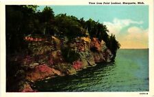Vintage Postcard- Point Lookout, Marquette, MI picture
