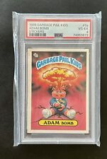 Graded PSA 4 VG-EX 1985 Topps Garbage Pail Kids Series 1 ADAM BOMB Card #8a picture
