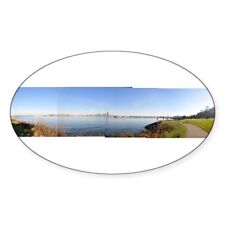 CafePress Seattle Oval Bumper Sticker, Euro Oval Car Decal (500332961) picture