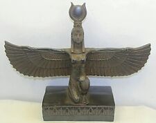 Ancient Egyptian Rare Antique Isis Winged Statue God of Care Egyptian Mythology picture