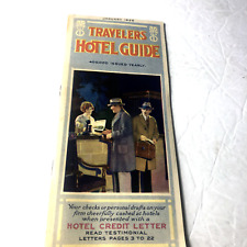 January 1926, Travelers Hotels Guide/Directory picture