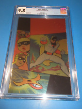 Space Ghost #1 Rare Cho virgin Foil variant CGC 9.8 NM/M Gorgeous Gem Wow picture
