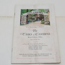 Vintage Ohio Caverns West Liberty Ohio Booklet Routes Coast to Coast picture