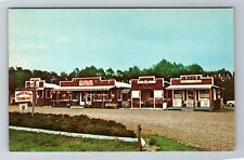 Booger Hollow AR-Arkansas, View Of Town Area, Antique, Vintage Souvenir Postcard picture
