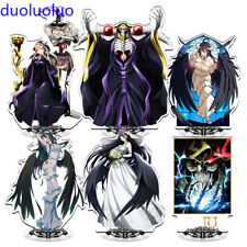 Albedo Anime Overlord Characters Acrylic Stand Figure Desk Model Decor Gift picture