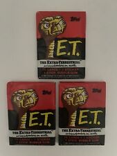 TOPPS 1982 E.T Sealed Packs LOT-3 picture