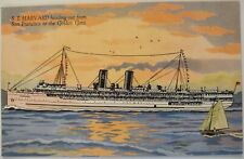 SS Harvard San Francisco California Postcard Los Angeles Steamship Company picture