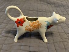New NWT Pioneer Woman Timeless Floral Fall Cow Creamer Flea Market Country Charm picture