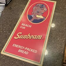 SUNBEAM Bread “Energy Packed Bread”, Advertising Poster, 25” x 11” picture